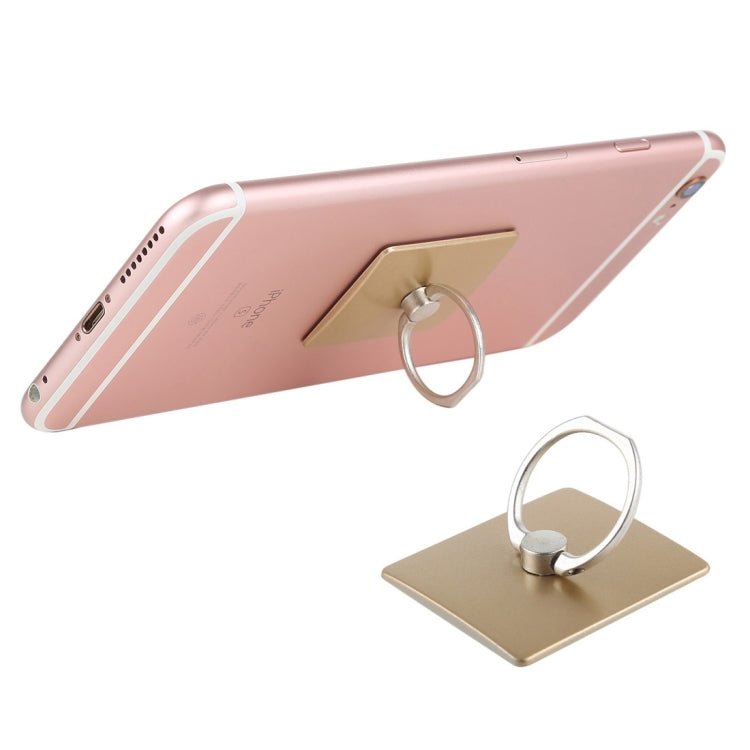 Ring Buckle Multifunction Cell Phone Holder, White, Pink, Tyrant gold