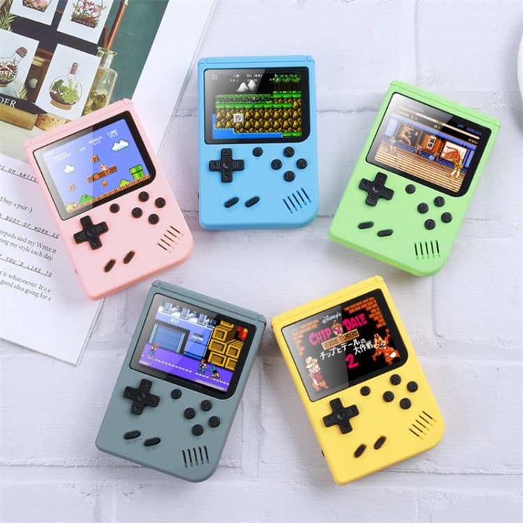 MK800 3.0 inch Macaron Mini Retro Classic Handheld Game Console for Kids Built-in 800 Games, Support AV Output, MK800 / Yellow, MK800 / Pink, MK800 / Green, MK800 / Grey, MK800 / Blue