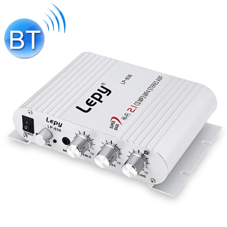 Car 2.1CH HIFI Subwoofer Amplifier Audio, Support MP3