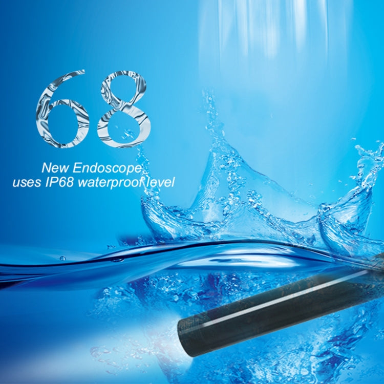 Y101 8mm Spiral Head 3 In 1 Waterproof Digital Endoscope Inspection Camera, Length: 5m Hard Cable, Length: 5m Hard Cable