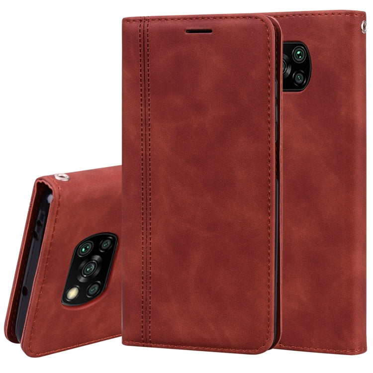Frosted Business Magnetic Horizontal Flip PU Leather Case with Holder & Card Slot & Lanyard, For Huawei Y6p (2020), For Samsung Galaxy A21s, For Samsung Galaxy M51, For Samsung Galaxy S20 FE 5G, For Xiaomi Redmi 9, For Xiaomi Redmi 9A, For Xiaomi Redmi...