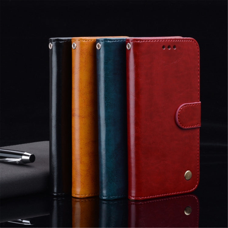 Business Style Oil Wax Texture Horizontal Flip Leather Case, with Holder & Card Slots & Wallet, For Xiaomi Redmi 9, For Xiaomi Redmi 9A, For Xiaomi Redmi 9C, For Xiaomi Poco X3 NFC