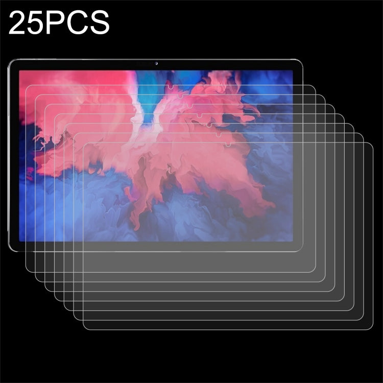 25pcs 9H HD Explosion-proof Tempered Glass Film For Lenovo Tab P11 / Tab P11 5G / XiaoXin Pad 11 inch / Motorola Moto Tab G70 / Blackview Tab 16 / TCL NxtPaper 11, For Lenovo Tab P11 / Tab P11 5G / XiaoXin Pad 11 inch / Motorola Moto Tab G70