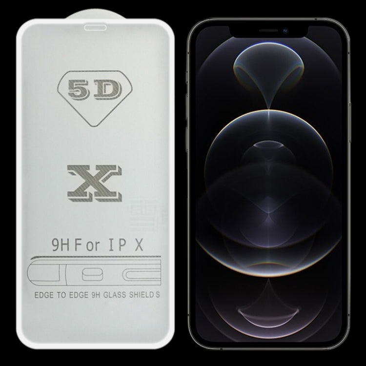 9H 5D Full Glue Full Screen Tempered Glass Film, For iPhone 12 mini (Black) (1 PC), For iPhone 12 mini (White) (1 PC), For iPhone 12 / 12 Pro (White) (1 PC), For iPhone 12 / 12 Pro (Black) (1 PC), For iPhone 12 Pro Max (Black) (1 PC)