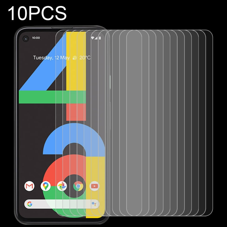 10 PCS 0.26mm 9H 2.5D Tempered Glass Film, For Asus ROG Phone 5 / 5 Pro / 5 Ultimate (10 PCS), For Google Pixel 4a 5G (10 PCS), For Google Pixel 4a (10 PCS)