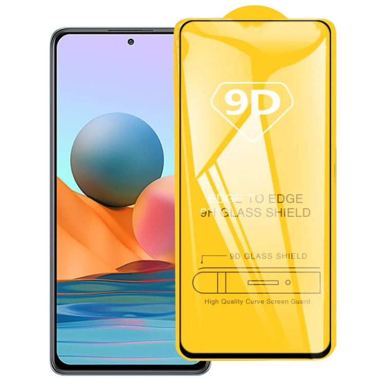 9D Full Glue Full Screen Tempered Glass Film, For Xiaomi Redmi Note 10 Pro Max (1 PCS), For Xiaomi Mi 10T 5G / 10T Pro 5G / 10T Lite 5G (1 PCS), For Xiaomi Redmi Note 9T (1 PCS), For Xiaomi Redmi Note 10 5G (1 PCS)
