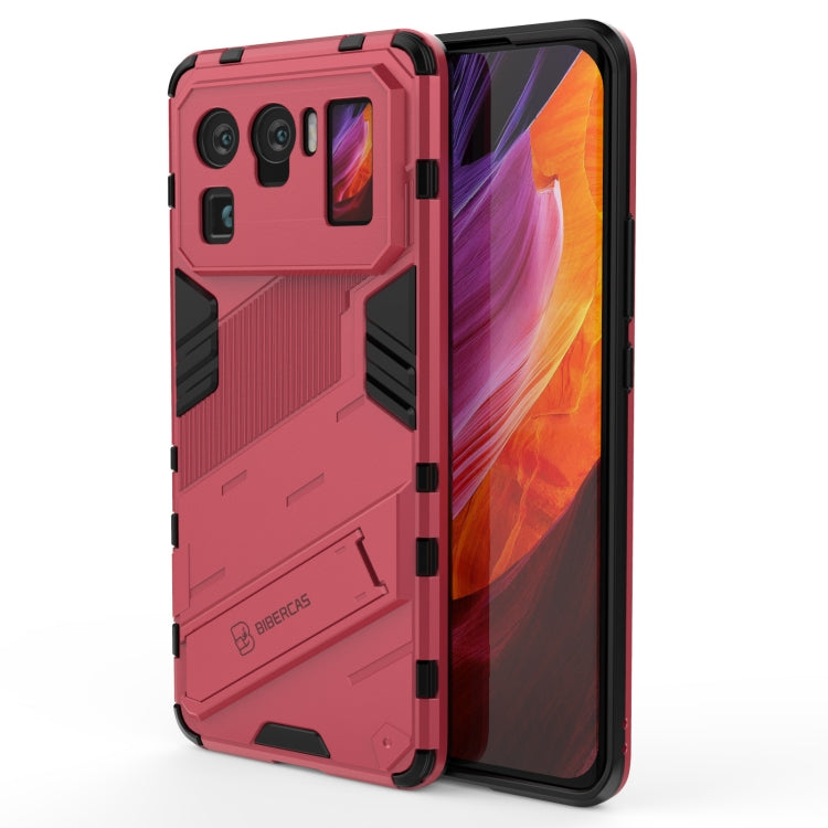 Punk Armor 2 in 1 PC + TPU Shockproof Case with Invisible Holder, For Xiaomi Redmi Note 10 5G, For Xiaomi Redmi Note 10 Pro, For Xiaomi Mi 11 Ultra