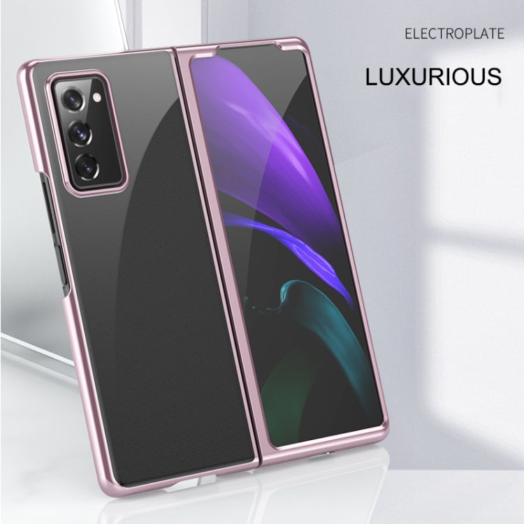 Ultra-thin Electroplated Transparent Folding Case, For Samsung Galaxy Z Flip 5G / 4G, For Samsung Galaxy Z Fold2 5G, For Samsung Galaxy Fold 5G / Fold 4G
