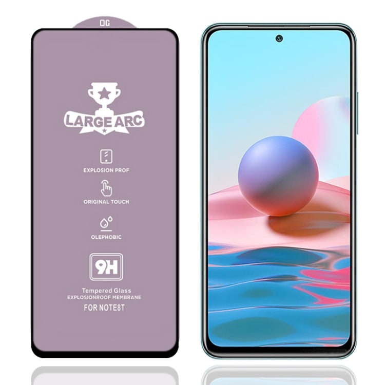 9H HD Large Arc High Alumina Full Screen Tempered Glass Film, For Xiaomi Redmi Note 10 (1 PC), For Xiaomi Mi 10T 5G (1 PC), For Xiaomi Mi 10T Pro 5G (1 PC), For Xiaomi Mi 10T Lite 5G (1 PC), For Xiaomi Mi 10 Lite Zoom (1 PC)