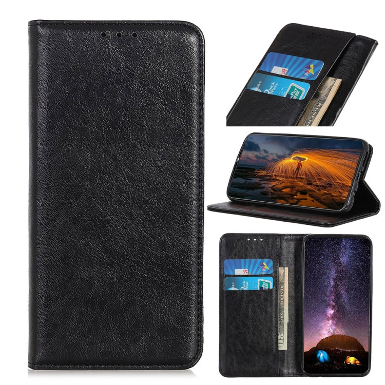 Magnetic Crazy Horse Texture Horizontal Flip Leather Case with Holder & Card Slots & Wallet, For OPPO F19 / A74 4G, For Asus ROG Phone 5 Pro, For Samsung Galaxy A22 4G(EU Version), For Samsung Galaxy A22 5G(EU Version)