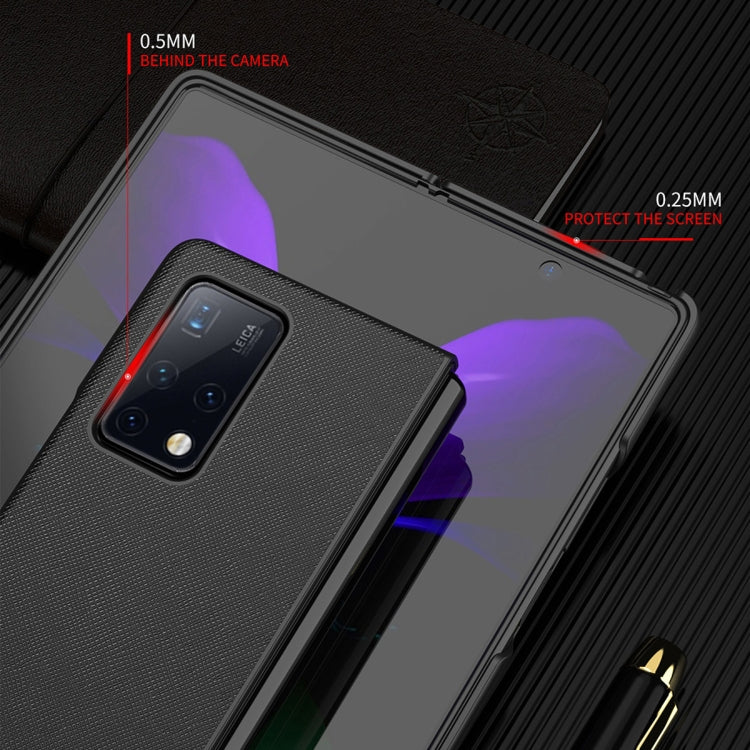 Leather Texture + PC Full Coverge Folding Case, For Huawei Mate X2
