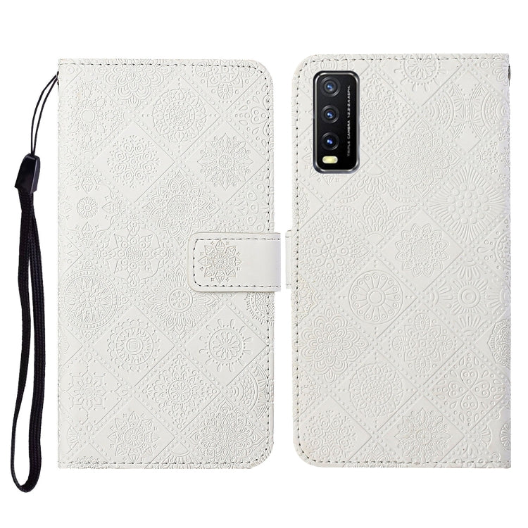 Ethnic Style Embossed Pattern Horizontal Flip Leather Case with Holder & Card Slots & Wallet & Lanyard, For Samsung Galaxy A32 5G, For Xiaomi Redmi Note 10 4G, For Xiaomi Redmi Note 10 Pro, For Xiaomi Redmi 9T, For Xiaomi Redmi Note 9T, For vivo Y20