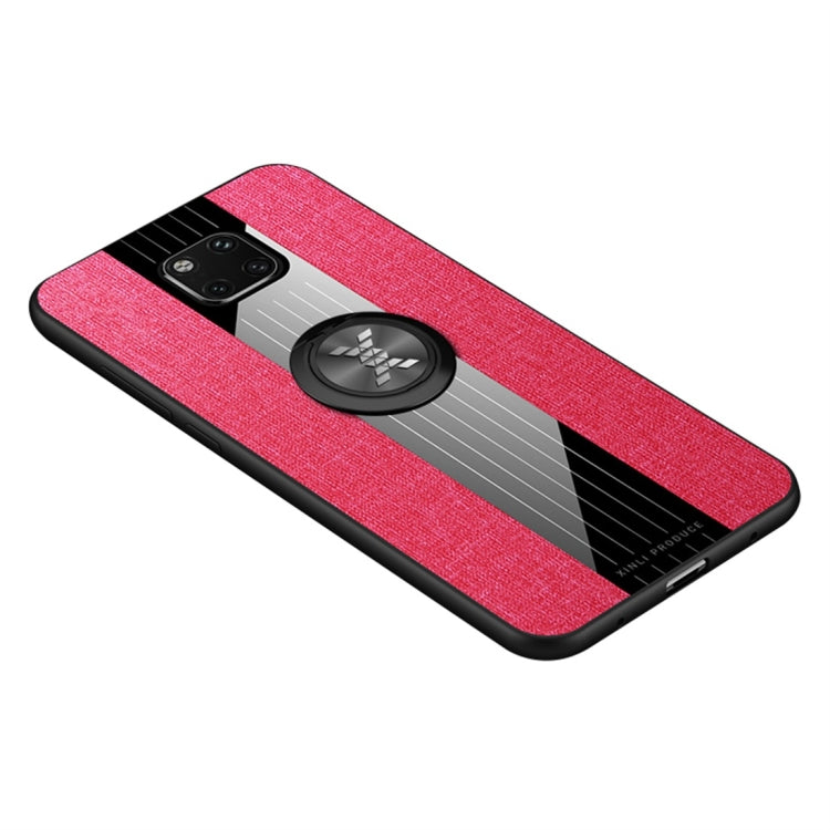 XINLI Stitching Cloth Textue Shockproof TPU Protective Case with Ring Holder, For Huawei P30 Lite, For Huawei P30 Pro, For Huawei Mate 20 Pro
