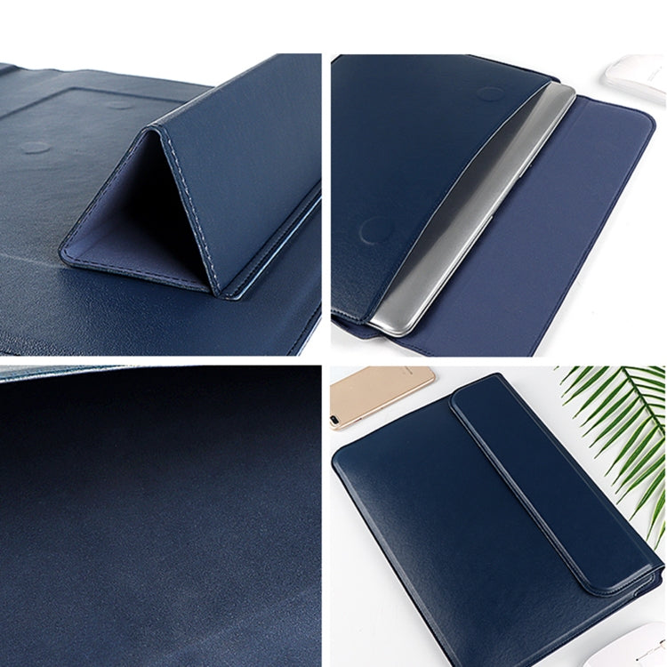 PU08 Multifunctional Notebook PU Liner Bag, 13.3 inch, 14.1-15.4 inch