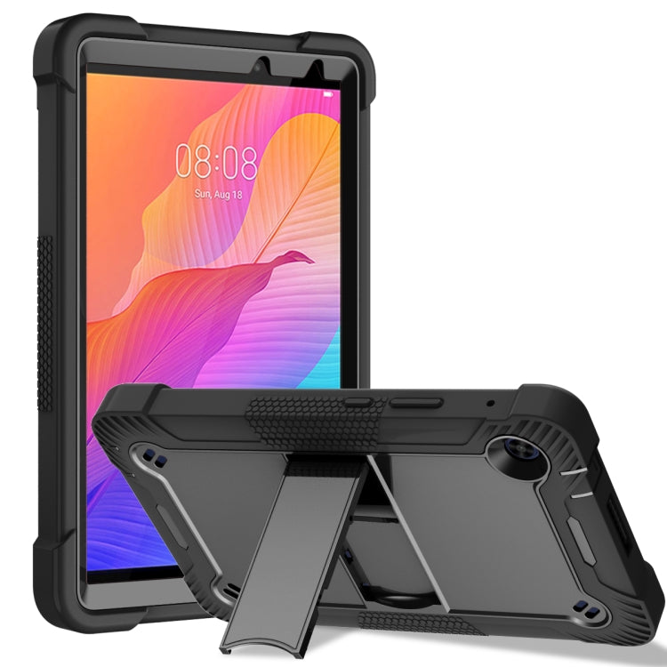 Silicone + PC Shockproof Protective Case with Holder, For Huawei MatePad T 10s / 10, For Huawei MatePad T8