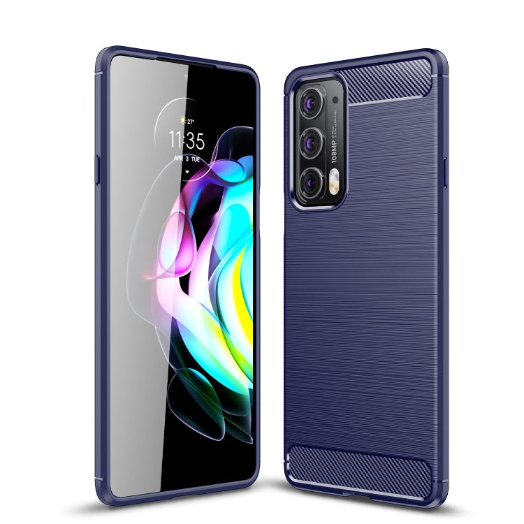 Brushed Texture Carbon Fiber TPU Case, For Motorola Moto Edge 20 Lite, For Motorola Moto Edge 20 Pro, For Motorola Moto Edge 20