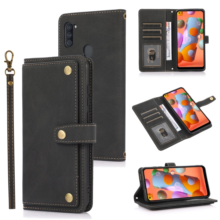 PU + TPU Horizontal Flip Leather Case with Holder & Card Slot & Wallet & Lanyard, For Samsung Galaxy A11, For Samsung Galaxy A21s, For Samsung Galaxy A32 5G, For Samsung Galaxy A51 4G, For Samsung Galaxy A52 5G / 4G, For Samsung Galaxy A71 4G