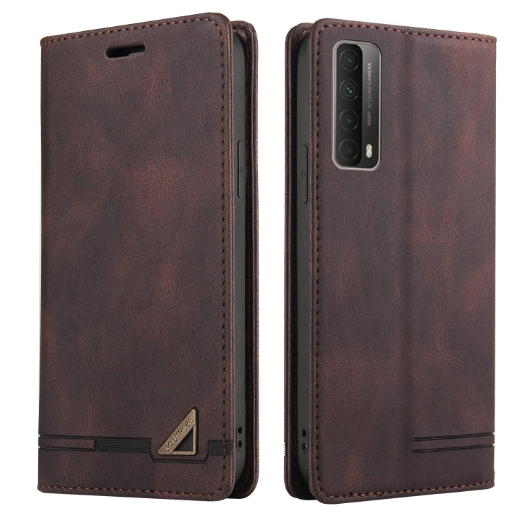 Skin Feel Anti-theft Brush Horizontal Flip Leather Case with Holder & Card Slots & Wallet, For Huawei P40, For Huawei P40 Lite, For Huawei P40 Pro, For Huawei P Smart Z, For Huawei P Smart 2021