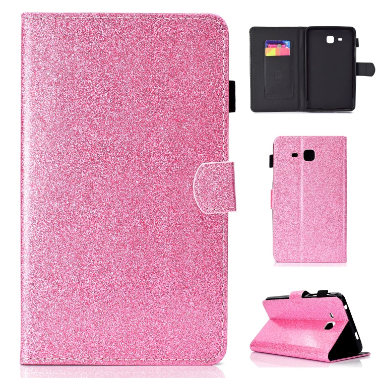 Varnish Glitter Powder Horizontal Flip Leather Case with Holder & Card Slot, For Galaxy Tab A 7.0 (2016), For Galaxy Tab A 8.0, For Galaxy Tab A 8.0 (2019), For Galaxy Tab A 10.1 (2016), For Galaxy Tab A 10.1 (2019), For Galaxy Tab A 10.5