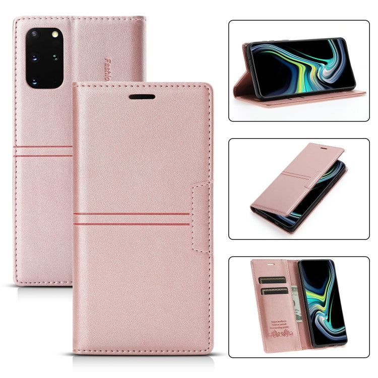 Dream Magnetic Suction Business Horizontal Flip PU Leather Case with Holder & Card Slot & Wallet, For Samsung Galaxy S20 FE, For Samsung Galaxy S20 Ultra, For Samsung Galaxy S21+ 5G, For Samsung Galaxy S21 5G, For Samsung Galaxy S21 FE 5G