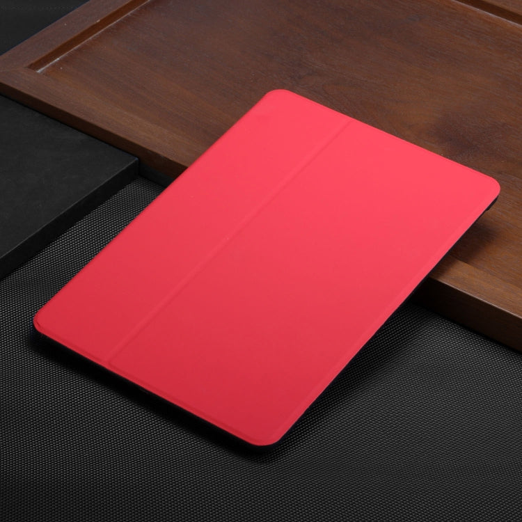 Dual-Folding Horizontal Flip Tablet Leather Case with Holder & Sleep / Wake-up Function, For Samsung Galaxy Tab A 10.1 T580/T585C