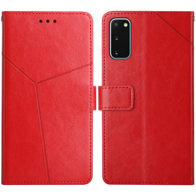 Y Stitching Horizontal Flip Leather Case with Holder & Card Slots & Wallet & Photo Frame, For Samsung Galaxy S20, For Samsung Galaxy S20+, For Samsung Galaxy S20 Ultra, For Samsung Galaxy S20 FE, For Samsung Galaxy S21 5G, For Samsung Galaxy S21 FE 5G