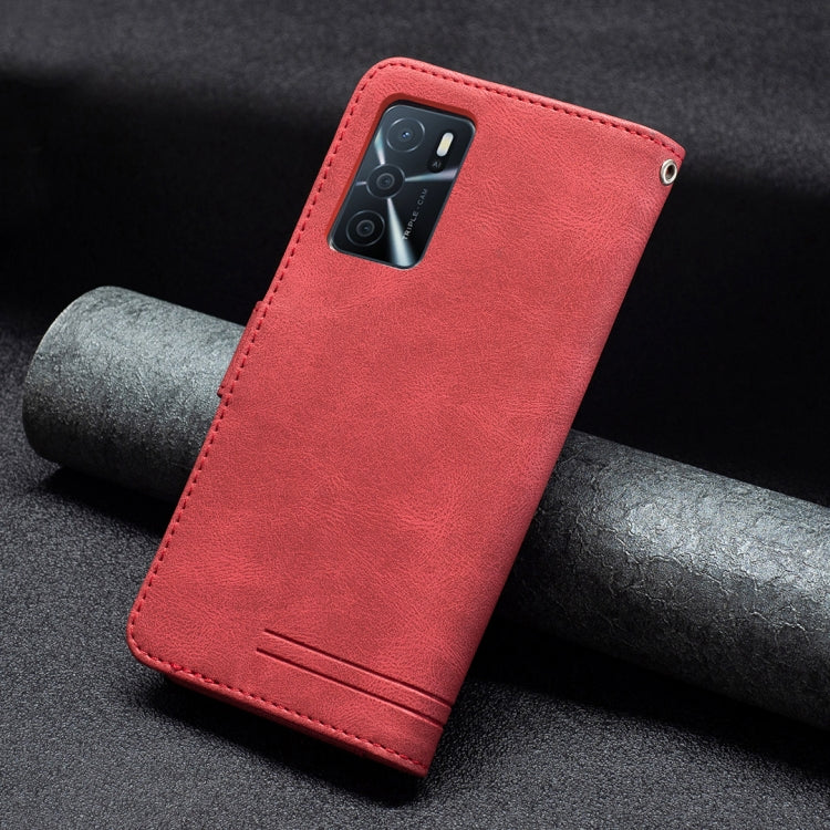 Magnetic Clasp RFID Blocking Anti-Theft Leather Case with Holder & Card Slots & Wallet, For OPPO A16/ A16s/ A54s/ A55 5G/ A53s 5G