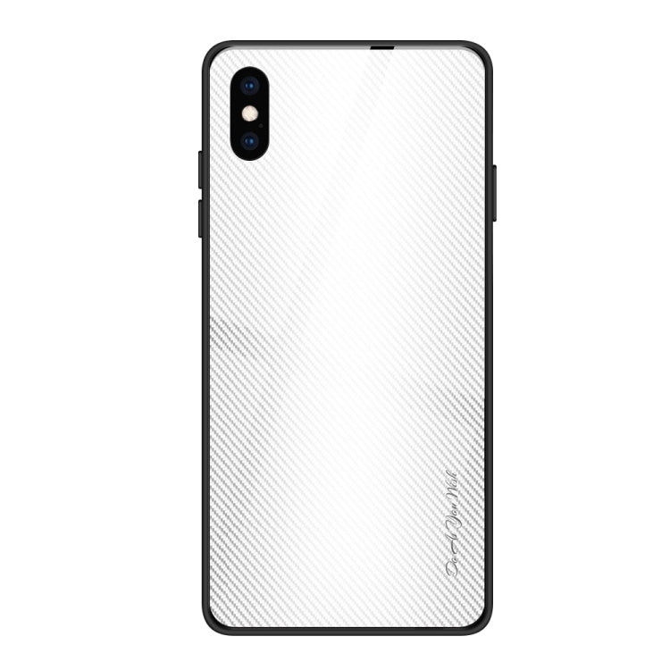 Texture Gradient Glass Protective Case, For Galaxy A50, For Galaxy A80 / A90, For Galaxy Note 9, For Galaxy Note 10 Pro, For Galaxy S10, For iPhone SE 2022 / SE 2020 / 8 / 7, For iPhone XS Max