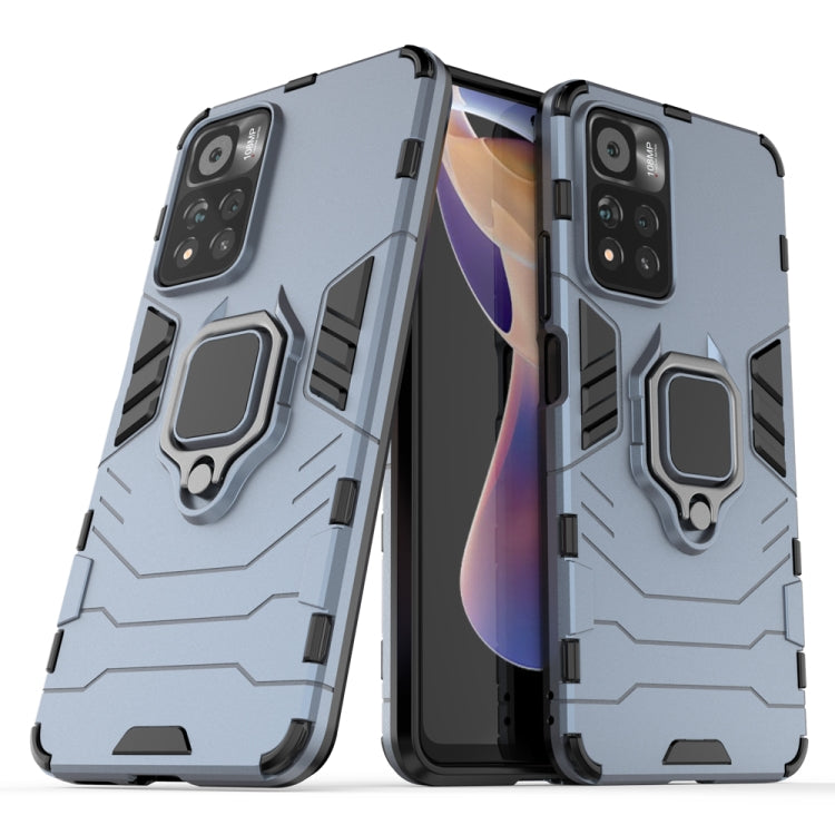 PC + TPU Shockproof Protective Phone Case with Magnetic Ring Holder, For OnePlus 9RT 5G, For Xiaomi Redmi Note 11 China / Poco M4 Pro 5G, For Xiaomi Redmi Note 11 Pro / Note 11 Pro+