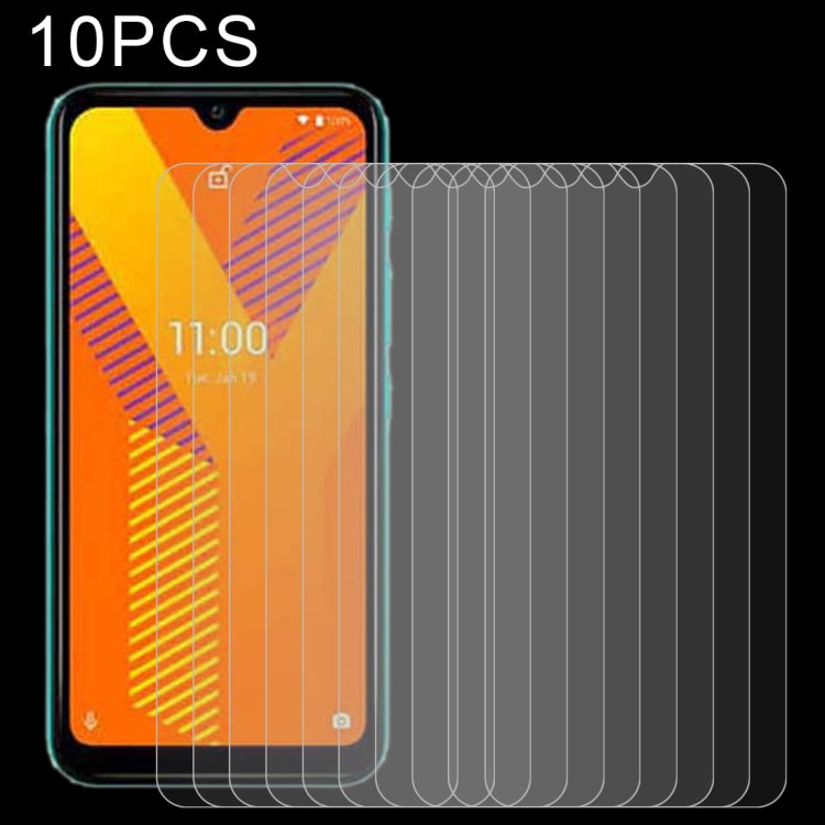 10 PCS 0.26mm 9H 2.5D Tempered Glass Film, For Wiko Y62 (10 PCS), For Blackview Oscal C20 (10 PCS), For Meizu M5c (10 PCS), For Wiko Ride 3 (10 PCS), For Meizu 18x (10 PCS), For Crosscall Trekker M1 (10 PCS), For Wiko Power U10 (10 PCS)