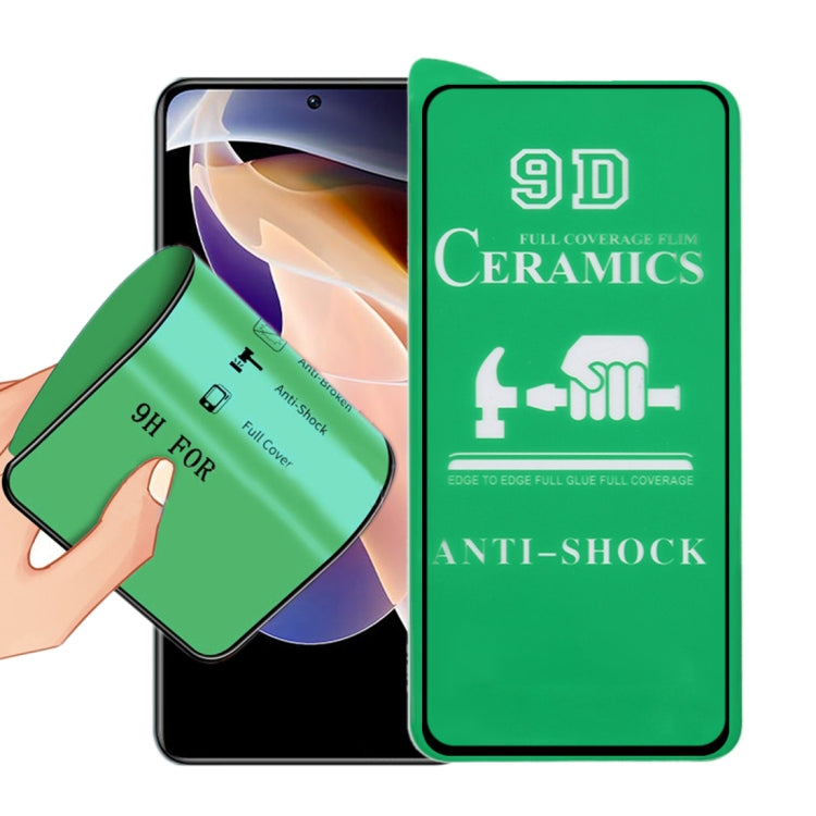 9D Full Screen Glue Ceramic Film, For Xiaomi Redmi Note 11T 5G (1 PC), For Xiaomi Redmi Note 11 4G International Version 6.43 inch (1 PC), For Samsung Galaxy S21+ 5G (1 PC), For Xiaomi Redmi Note 11 Pro / Note 11 Pro+ (1 PC)