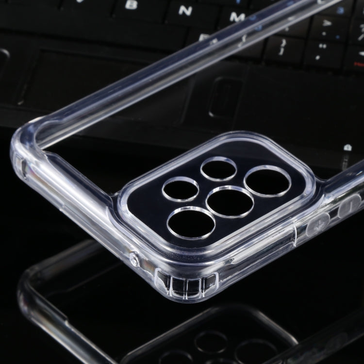 Four-corner Transparent TPU + PC Phone Case, For Samsung Galaxy A53 5G