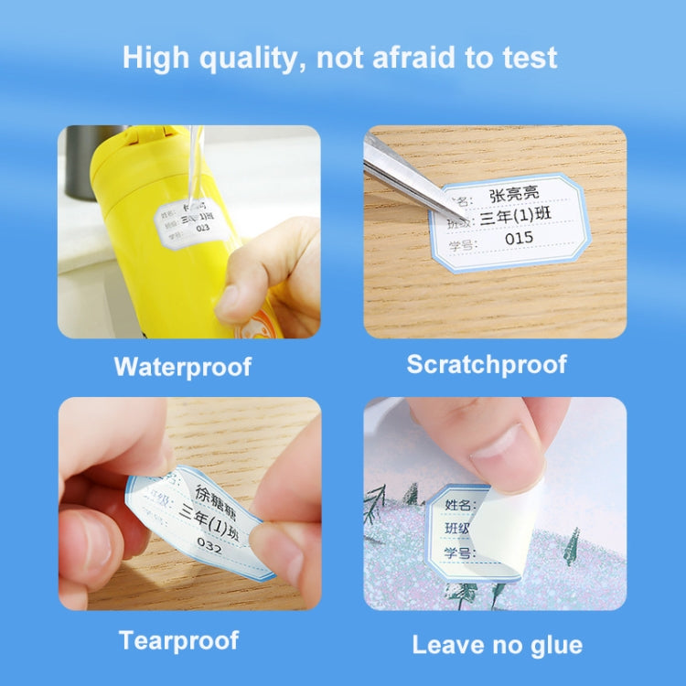 Thermal Printing Label Paper For NiiMbot D101 / D11, 14 x 40mm 160 Sheets Animals, 14 x 40mm 160 Sheets Cute Animals, 14 x 40mm 160 Sheets Cute Baby, 14 x 40mm 160 Sheets Arrow Direction