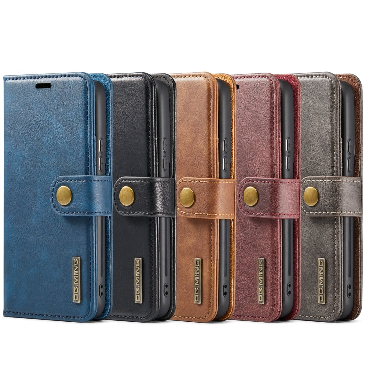 DG.MING Crazy Horse Texture Detachable Magnetic Leather Phone Case, For Samsung Galaxy S22 5G, For Samsung Galaxy S22+ 5G, For Samsung Galaxy S22 Ultra 5G, For Samsung Galaxy A13 5G, For Google Pixel 6, For Google Pixel 6 Pro
