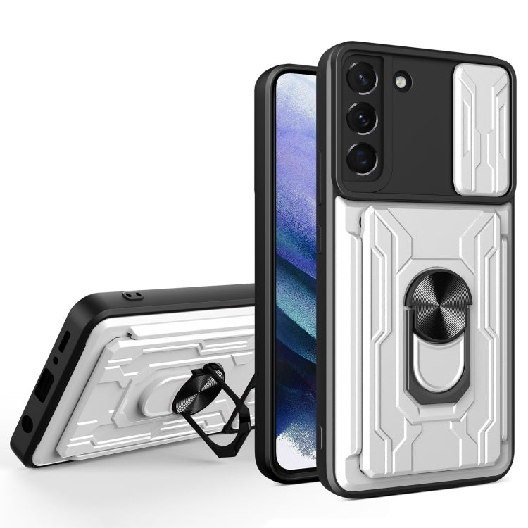 Sliding Camshield Card Phone Case, For Samsung Galaxy A33 5G, For Samsung Galaxy A53 5G, For Samsung Galaxy A22 4G, For Samsung Galaxy A22 5G, For Samsung Galaxy S21 5G, For Samsung Galaxy S21+ 5G, For Samsung Galaxy S22 5G