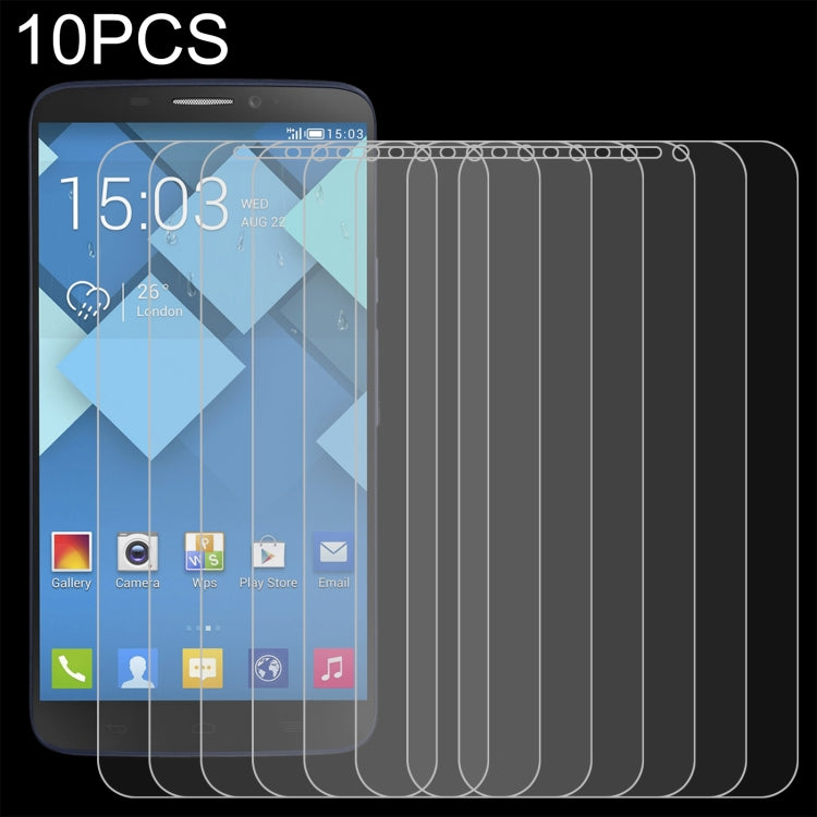 10 PCS 0.26mm 9H 2.5D Tempered Glass Film, For Alcatel Hero N3 8020 (10 PCS), For Sharp Aquos S3 (10 PCS), For Sharp Aquos Sense 3 (10 PCS), For Alcatel A3 (10 PCS), For Alcatel A3 XL (10 PCS), For Honor 8 Lite (10 PCS), For Alcatel A5 LED (10 PCS)