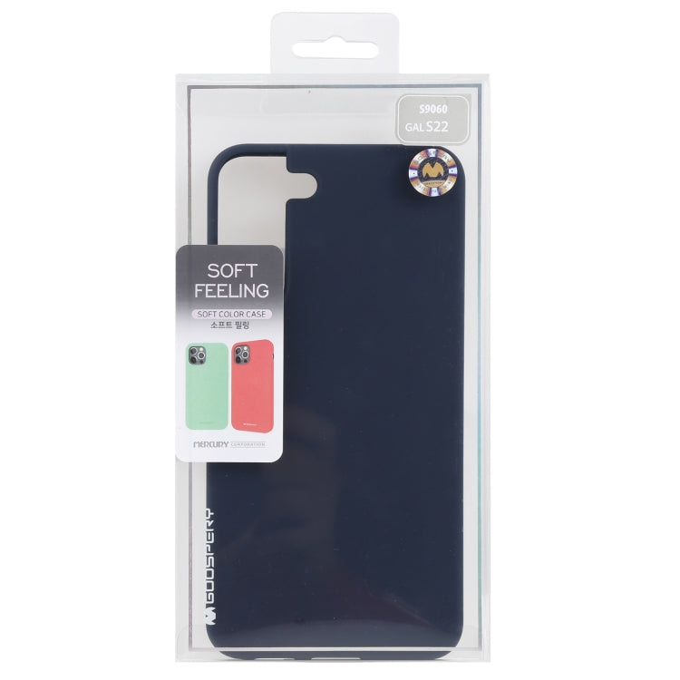 GOOSPERY SOFT FEELING Liquid TPU Soft Case, For Samsung Galaxy S22 5G
