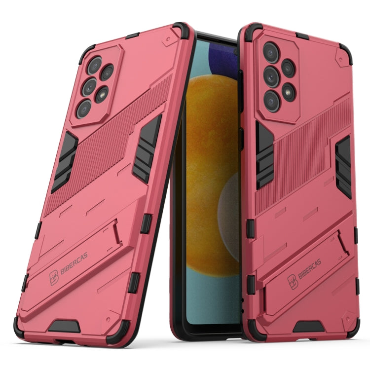 Punk Armor 2 in 1 PC + TPU Shockproof Phone Case with Invisible Holder, For Samsung Galaxy A33 5G, For Samsung Galaxy A53 5G, For Samsung Galaxy A73 5G