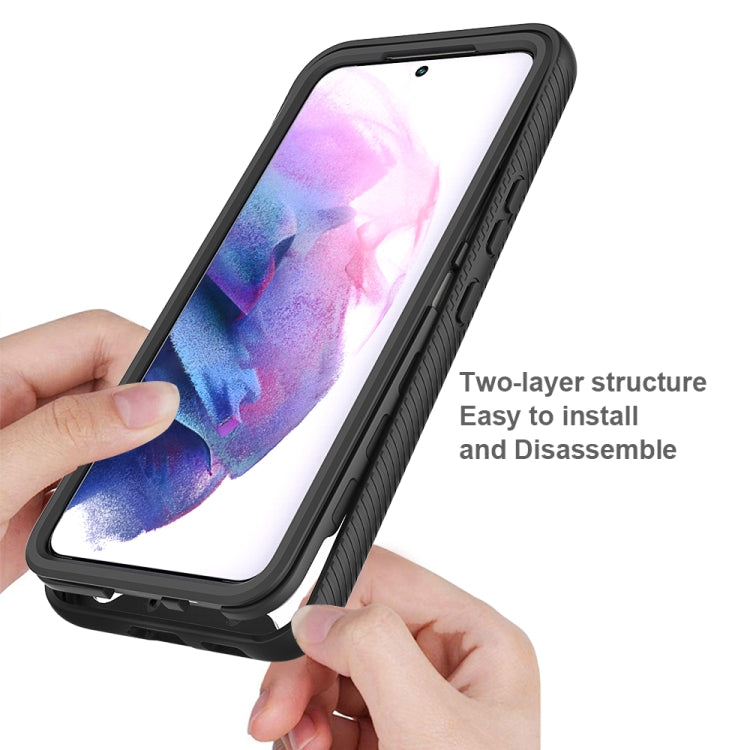 Starry Sky Solid Color PC + TPU Phone Case, For Samsung Galaxy S22 5G, For Samsung Galaxy S22+ 5G