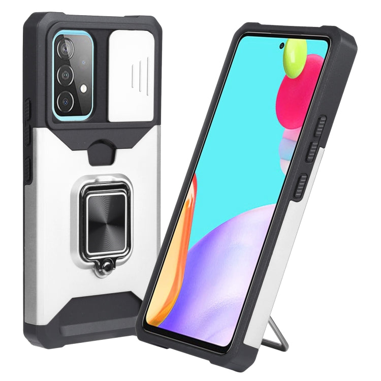 Sliding Camera Cover Design PC + TPU Shockproof Phone Case, For Samsung Galaxy A33 5G, For Samsung Galaxy A53 5G