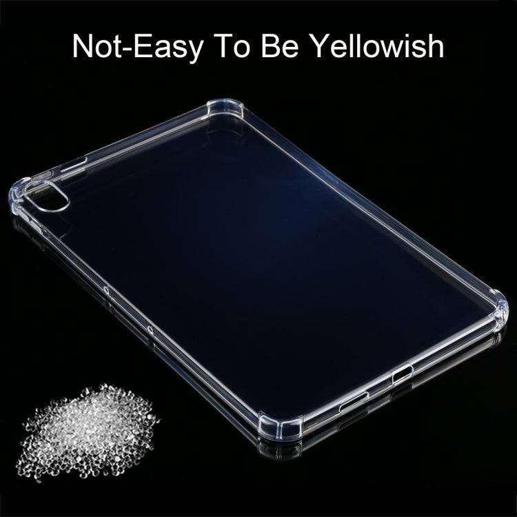 0.75mm Four-corner Shockproof Transparent TPU Tablet Case, For Samsung Galaxy Tab S8 Ultra X906N/SM-T870/T875, For Nokia T20