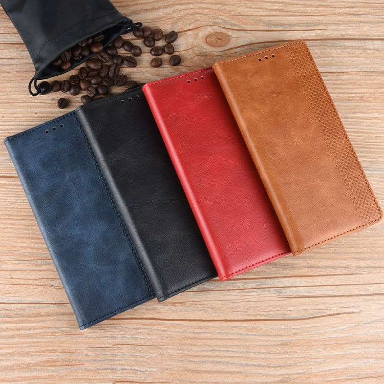 Magnetic Buckle Retro Crazy Horse Leather Phone Case, For Motorola Moto Edge 30 Pro/Edge+ 2022/Edge X30, For Wiko Y82, For Xiaomi Redmi Note 11S / Note 11 4G Overseas Version, For Xiaomi Redmi Note 11 Pro 4G / 5G Overseas Version, For Asus Zenfone 8 / ...