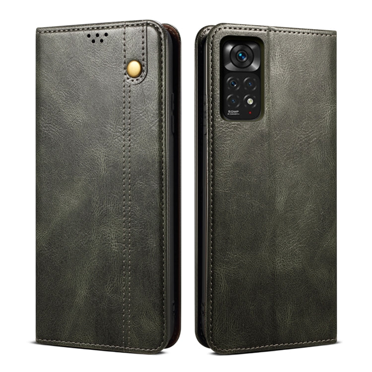 Oil Wax Crazy Horse Texture Leather Phone Case, For OPPO A96 5G / Reno7 Z 5G, For Google Pixel 7 Pro 5G, For Google Pixel 7 5G, For Huawei nova 9 SE, For Xiaomi Redmi 10C, For Samsung Galaxy A23 5G, For Xiaomi Poco X4 Pro 5G