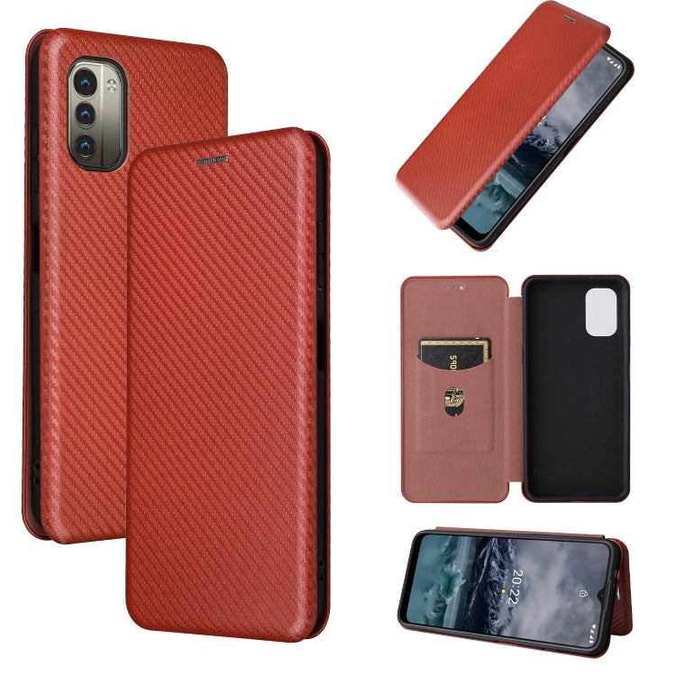 Carbon Fiber Texture Magnetic Leather Phone Case, For OPPO Find X5 Lite, For OPPO Realme 9 Pro, For Xiaomi Redmi Note 11 4G / Note 11S 4G, For Nokia G11 / G21