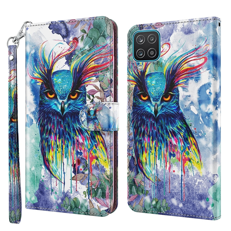 3D Painting Pattern TPU + PU Leather Phone Case, For Samsung Galaxy A03s 166mm, For Samsung Galaxy A13 5G, For Samsung Galaxy A13 4G, For Samsung Galaxy A22 5G