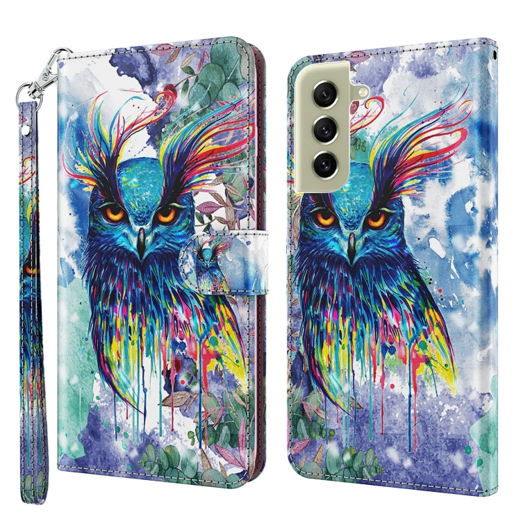 3D Painting Pattern TPU + PU Leather Phone Case, For Samsung Galaxy A53 5G, For Samsung Galaxy A82 5G, For Samsung Galaxy S21 FE 5G, For Samsung Galaxy S22 5G, For Samsung Galaxy S22+ 5G