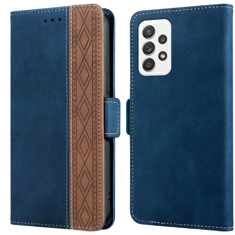 Stitching Side-Magnetic RFID Leather Phone Case, For Samsung Galaxy A53 5G, For Samsung Galaxy A72 4G / 5G, For Samsung Galaxy A73 5G, For Samsung Galaxy S10, For Samsung Galaxy S10+, For Samsung Galaxy S20, For Samsung Galaxy S20 FE 5G