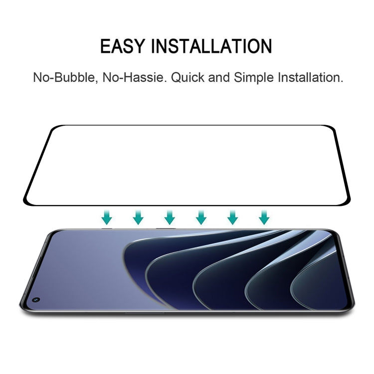 25 PCS 3D Curved Edge Full Screen Tempered Glass Film, For OnePlus 10 Pro(25 PCS)