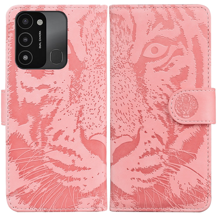 Tiger Embossing Pattern Horizontal Flip Leather Phone Case, For Tecno Pova Neo LE6, For Tecno Spark 7 Pro, For Tecno Spark 8 / 8T, For Tecno Spark 8P, For Tecno Spark Go 2022 / Spark 8C