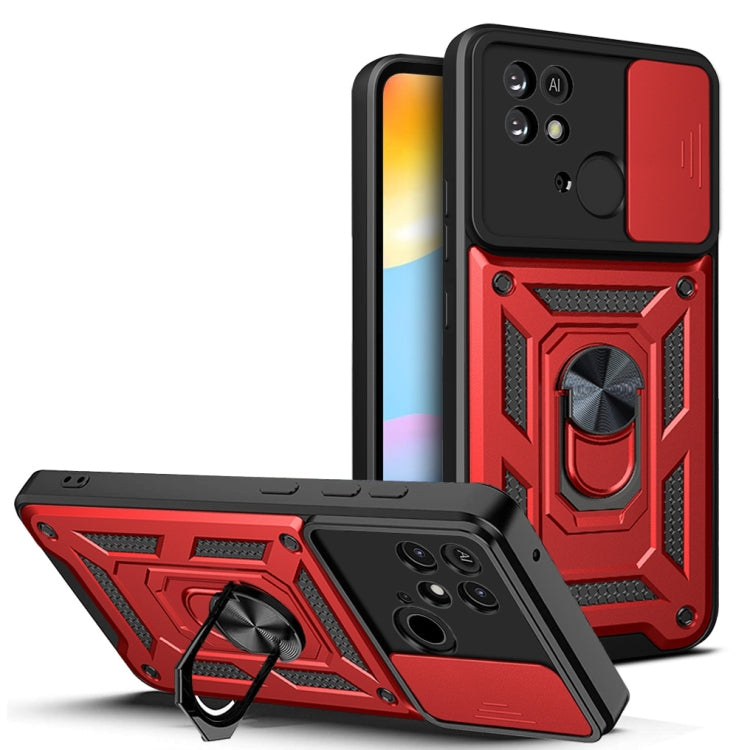 Sliding Camera Cover Design TPU+PC Phone Case, For Xiaomi Poco F3 GT/Redmi K40, For Xiaomi Redmi 10C 4G